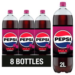 4062139024728 Pepsi Max Cherry Bottle PMP 2L