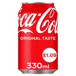 5000112684322 Coca-Cola Original Taste 330ml