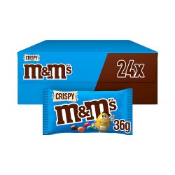 M&M'S Milk Chocolate Crispy Bag 36g