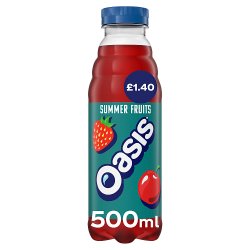 Oasis Summer Fruits 12 x 500ml