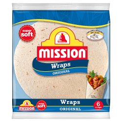 Mission Original Tortilla Wraps 6 Pack