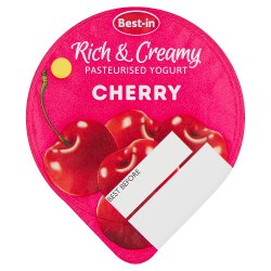 Best-in Cherry Pasteurised Yogurt 125g