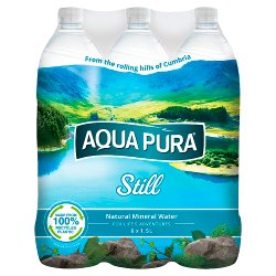 5056204200093 Aqua Pura Still Natural Mineral Water 6 x 1.5L