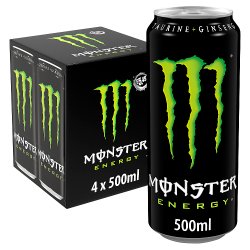 Monster Energy Drink 4 x 500ml