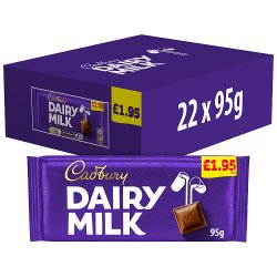 Cadbury Dairy Milk Chocolate Bar PMP 195P 95 g