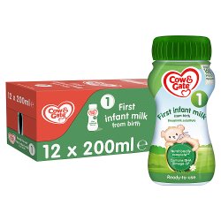 8716900559242 Cow & Gate 1 First Infant Milk from Birth 200ml