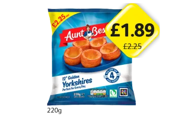 Aunt Bessies Golden Yorkshires