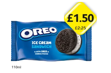 Oreo Ice Cream Sandwich